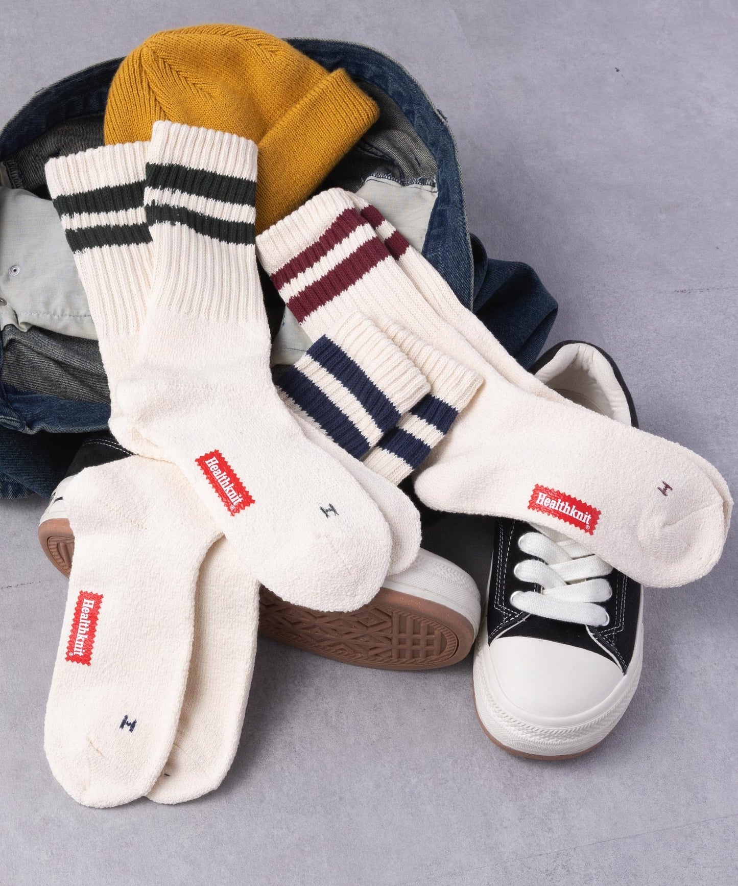 🗽🇺🇸 Healthknit 3雙組 厚磅長筒襪【C】