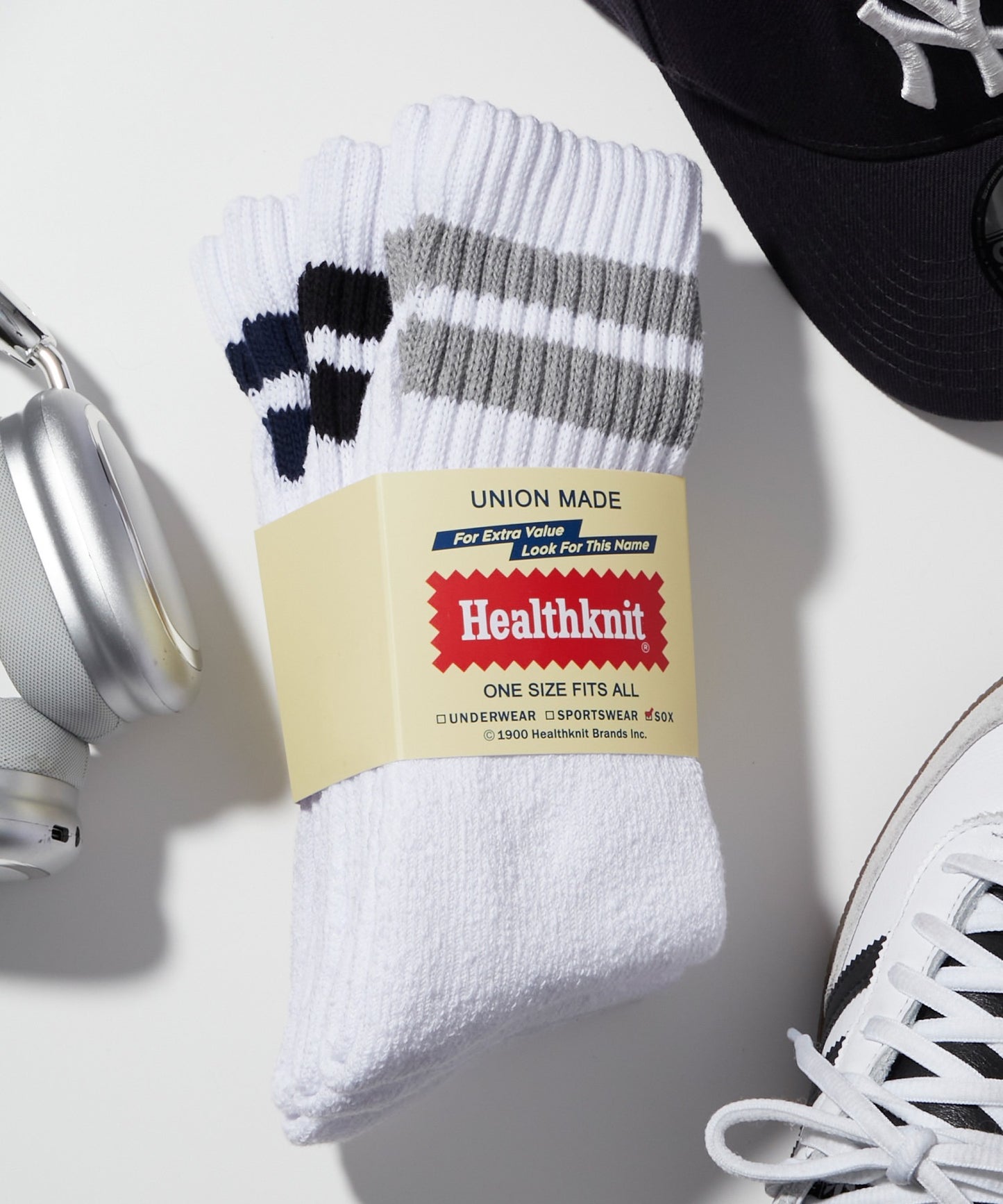 🗽🇺🇸 Healthknit 3雙組 厚磅長筒襪【B】