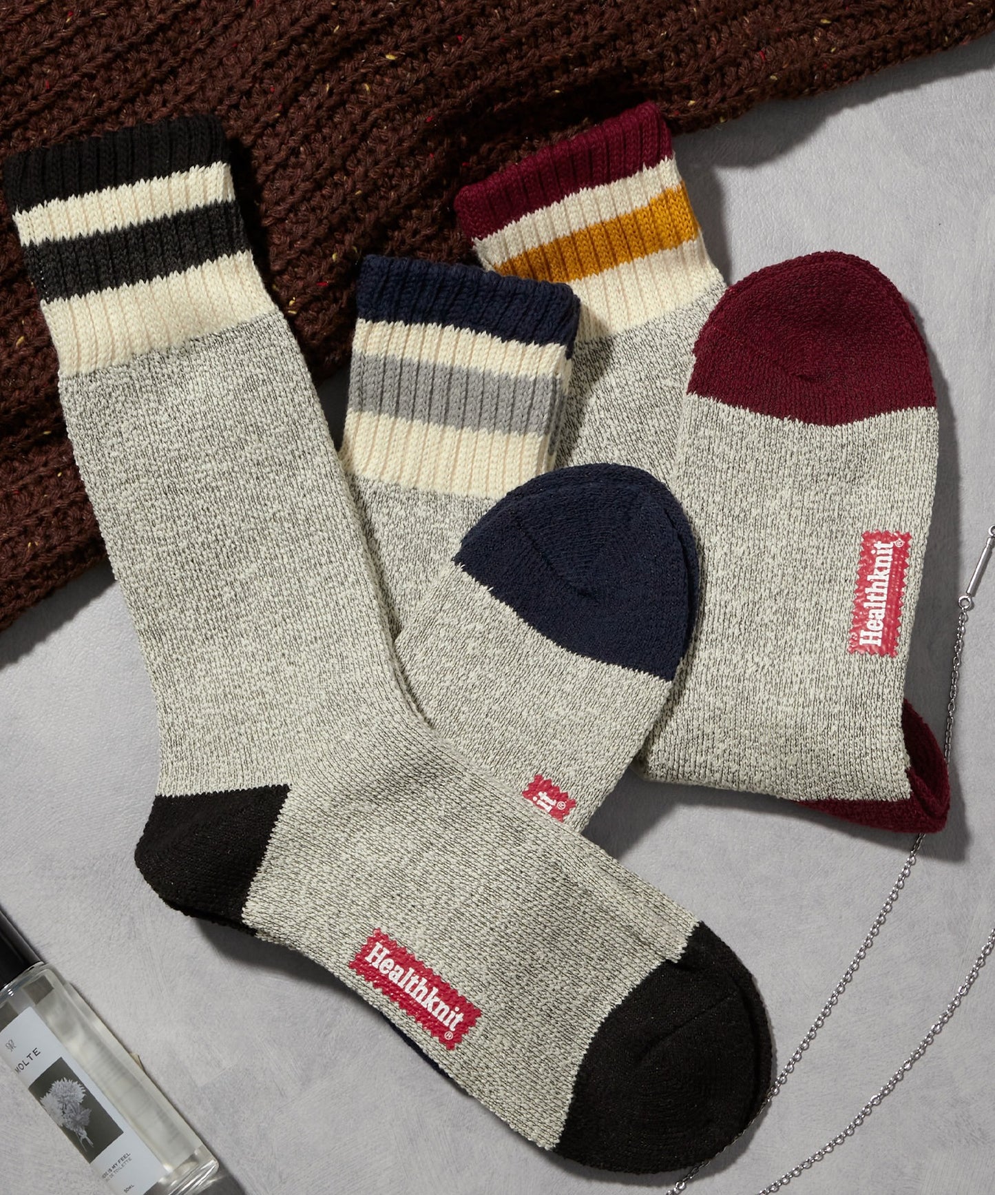 🗽🇺🇸 Healthknit 3雙組 厚磅長筒襪【C】
