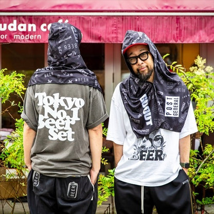 🇯🇵 POST GENERAL × BEER × GO OUT 聯名快乾涼感連帽毛巾