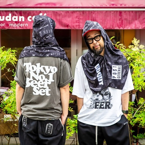 🇯🇵 POST GENERAL × BEER × GO OUT 聯名快乾涼感連帽毛巾