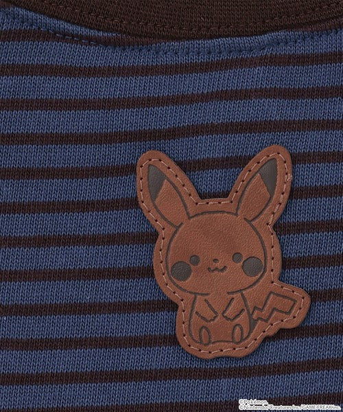 🇯🇵 petit main 寶可夢刺繡兒童長袖T恤