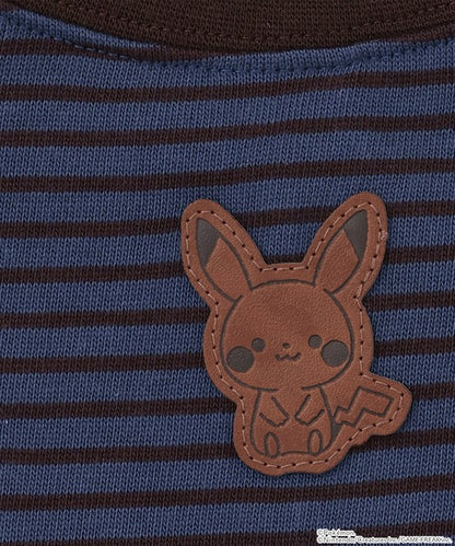 🇯🇵 petit main 寶可夢刺繡兒童長袖T恤