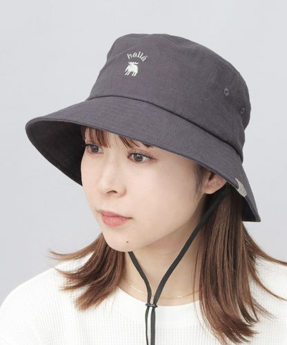 🇯🇵 moz 瑞典駝鹿 城市戶外長帽簷繫繩漁夫帽