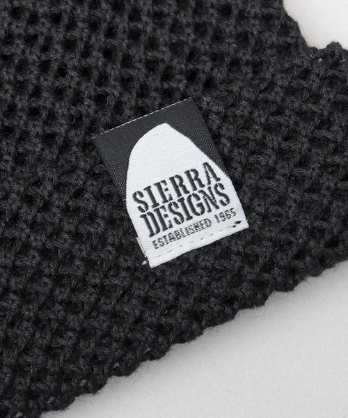🇯🇵 SIERRA DESIGNS 百搭透氣 棉麻網眼編織毛帽/針織帽
