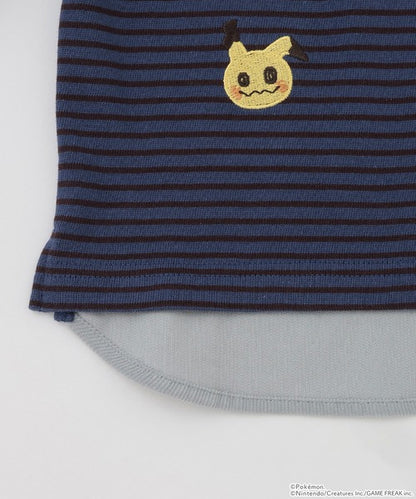 🇯🇵 petit main 寶可夢刺繡兒童長袖T恤