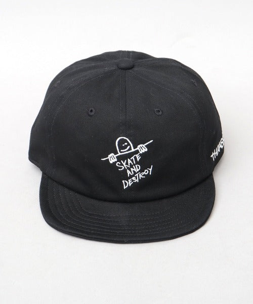 🇯🇵 THRASHER x Mark Gonzales聯名插畫 刺繡棒球帽/裁判帽