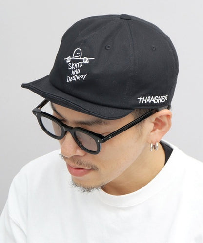 🇯🇵 THRASHER x Mark Gonzales聯名插畫 刺繡棒球帽/裁判帽