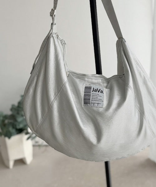 🇯🇵 Java 輕量大容量百搭帥氣PU皮革單肩包