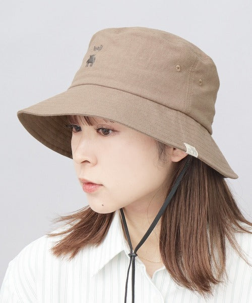 🇯🇵 moz 瑞典駝鹿 城市戶外長帽簷繫繩漁夫帽