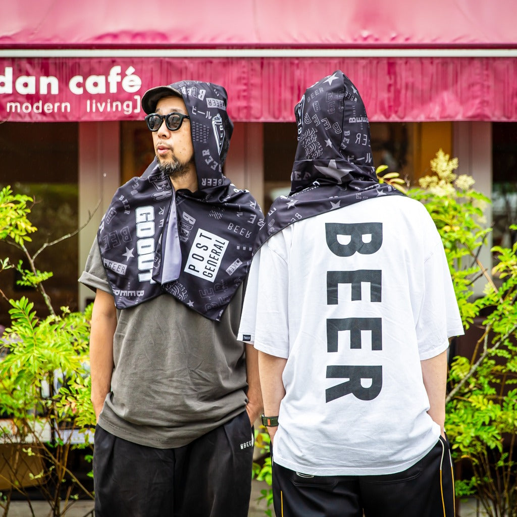 🇯🇵 POST GENERAL × BEER × GO OUT 聯名快乾涼感連帽毛巾