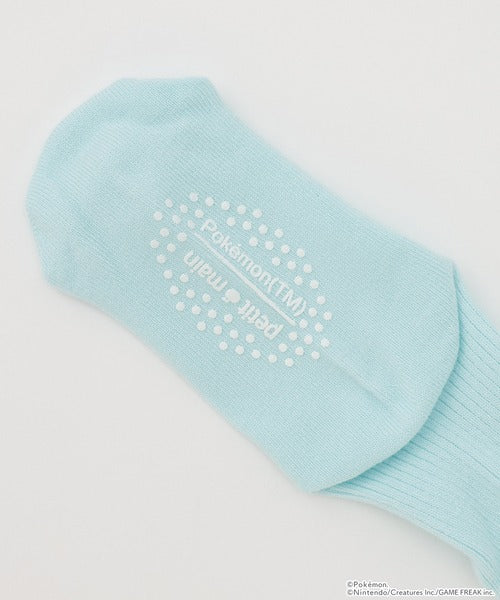 🇯🇵 petit main 寶可夢兒童刺繡防滑中筒襪